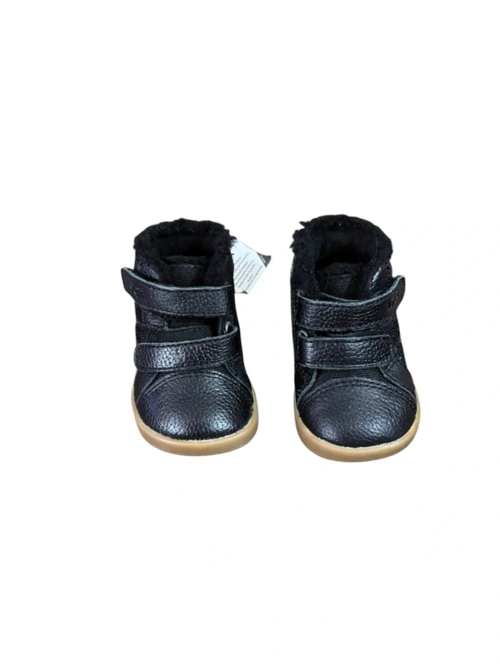 UGG Baby Rennon II Black High-Top Boots Size 1 NWT